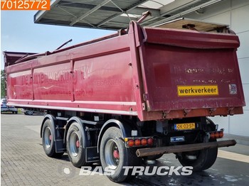 GS Meppel OIB-170-3000 K UNFALL 29m3 2x Lenkachse Stahl-Kipper - Semi-trailer jungkit