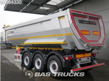 OZSAN 25m3 2x Liftachse - Semi-trailer jungkit