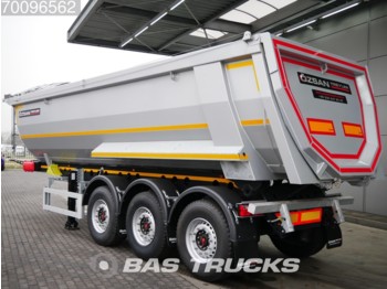 OZSAN 28m3 Stahlkipper 2x SAF Liftachse Wabco - Semi-trailer jungkit