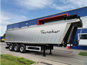TECNOKAR Delfino - Alu body - agro - 48 m³ - Semi-trailer jungkit