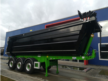 TECNOKAR Supertop F1 - construction tipper - steel body - 36 m³ - Semi-trailer jungkit