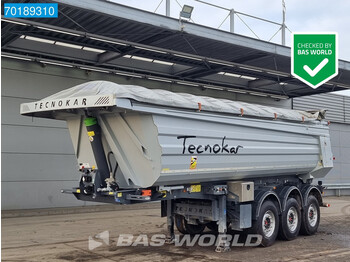 Tecnokar T3P 3 axles Hardox 26m3 Cramaro Verdeck Liftachse - Semi-trailer jungkit