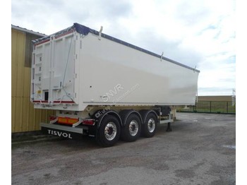 Tisvol Benne céréalière 52m3 - Semi-trailer jungkit
