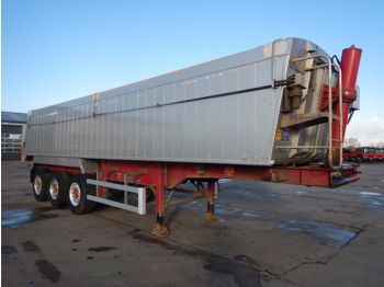 Weightlifter 50 CU-YD PLANK SIDED BULK TIPPING TRAILER - 2010 - C319043 - Semi-trailer jungkit