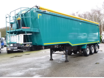 Weightlifter Tipper trailer alu 50 m3 + tarpaulin - Semi-trailer jungkit