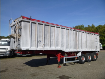 Wilcox Tipper trailer alu 49 m3 + tarpaulin - Semi-trailer jungkit