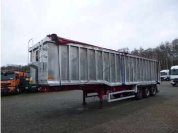 Wilcox Tipper trailer alu 55 m3 + tarpaulin - Semi-trailer jungkit