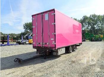 DRACO MZS 218 T/A Drawbar Drawbar - Semi-trailer kotak tertutup