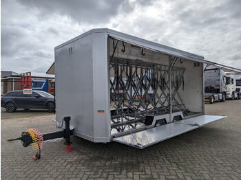ESVE AWK 3500 2 Assen - Kleppen opbouw - FietsVervoer - FoodTruck - Verkoopwagen (O892) - Semi-trailer kotak tertutup