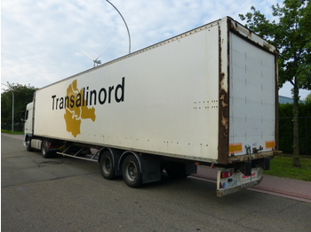 Fruehauf DF33 8 ROUES/WIELEN BLATT/SPRING 5 STUKS/PIECES - Semi-trailer kotak tertutup
