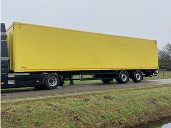 Hertoghs KOFFER/KASTEN | 2500 KG DHOLLANDIA | STEERING AXLE | - Semi-trailer kotak tertutup