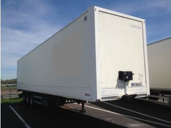 LECI TRAILER SEMI - 3 ESSIEUX BPW - *ESSIEU VIREUR* DOUBLE ETAGE - Semi-trailer kotak tertutup