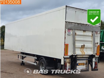 Netam-Fruehauf 1 Axle Ladebordwand Lenkachse - Semi-trailer kotak tertutup