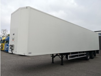 Netam-Fruehauf 2-Asser - Stuur-as - Liftas - FELD HOORN opbouw - 2000kg Zepro - DEENSE+VBA karren - Semi-trailer kotak tertutup