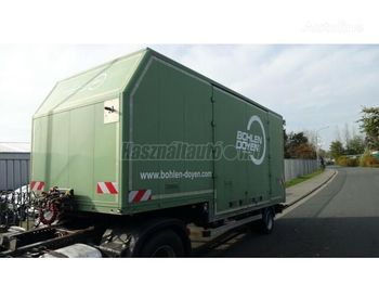  SCHRÖDER Egyedi Nyerges Pótkocsi - Semi-trailer kotak tertutup
