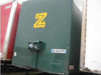 Trouillet  - Semi-trailer kotak tertutup