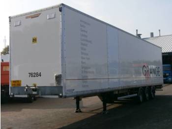 Trouillet Mega closed box 83.2 m3 ST 3380C - Semi-trailer kotak tertutup