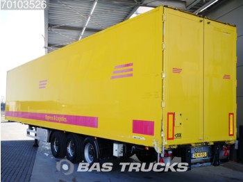 Van Eck PT-3LNN Liftachse Doppelstock Aircargo Rollerbahn - Semi-trailer kotak tertutup