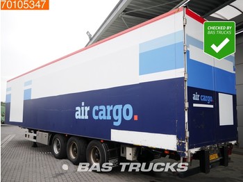 Van Eck PT-3LNl Liftachse Aircargo-Luftfracht-Rollenbett - Semi-trailer kotak tertutup