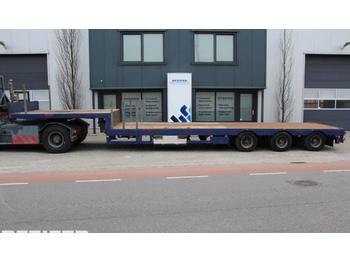 Broshuis 3AB SD-48, 3 Axel, All 3 steerable.  - Semi-trailer low bed