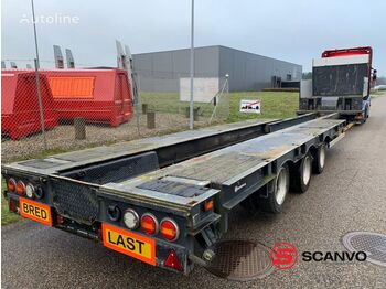 DAPA Nedbygget kølgrav boat transport - Semi-trailer low bed