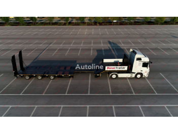 DONAT 3 axle lowbed extendable - metallization - Semi-trailer low bed