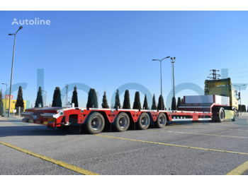 DONAT 4 axle extendable lowbed - Semi-trailer low bed