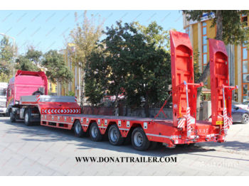 DONAT 4 axle lowbed - extendable - Semi-trailer low bed