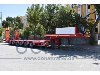 DONAT 6 axle Extendable Lowbed with Hydraulic Gooseneck - Semi-trailer low bed