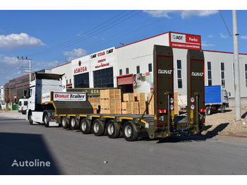 DONAT 6 axle heavy duty lowbed semitrailer - Semi-trailer low bed