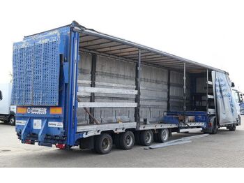 Dinkel DSATMV/4 Achsen/Tiefbett/Hubdach  - Semi-trailer low bed
