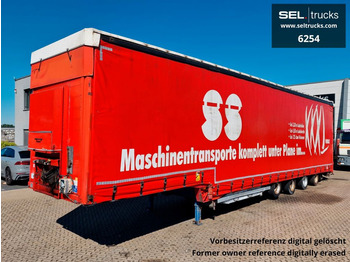 Dinkel SATMV 41600 / Verbreiterbar / Lenkachse / Liftac  - Semi-trailer low bed