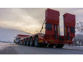 EMIRSAN 4 Axle Lowbed Trailer with Steering Axles - Semi-trailer low bed