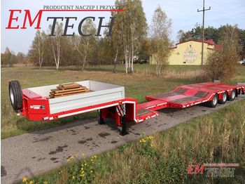 EMTECH 3 OSIOWA ROZCIĄGANA ZAGŁĘBIANA - Semi-trailer low bed