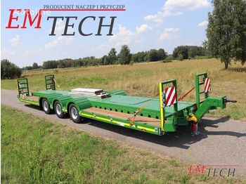 EMTECH 3.PLN-S - 3 osiowa przyczepa do przewozu maszyn - Semi-trailer low bed