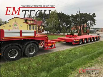 EMTECH Naczepa niskopodwoziowa 6 osiowa - Semi-trailer low bed