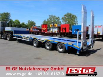 ES-GE 3-Achs-Satteltieflader - Radmulden - Rampen  - Semi-trailer low bed