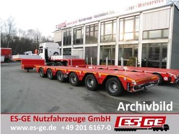 ES-GE 6-Achs-Satteltieflader - teleskopierbar  - Semi-trailer low bed