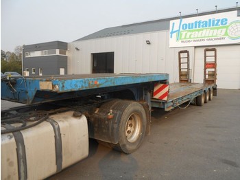 Gheysen en Verpoort low loader - 3 axles - steel suspensions - Semi-trailer low bed