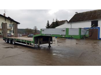Goldhofer Extendable Low loader Hydraulic Ramps  - Semi-trailer low bed