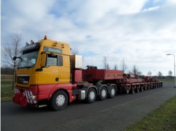 Goldhofer THP / LTSO Modularset / 12 axle lines with Hydraulic Vesselbed - Semi-trailer low bed