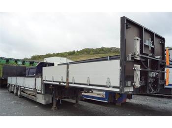HRD Jumbo Oljeekspress m/ 6 m uttrekk  - Semi-trailer low bed