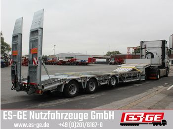 Humbaur 3-Achs-Satteltieflader mit Radmulden  - Semi-trailer low bed