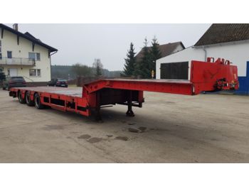 Kel-Berg Extendable Low loader semitrailer 12,60 + 6 m  - Semi-trailer low bed