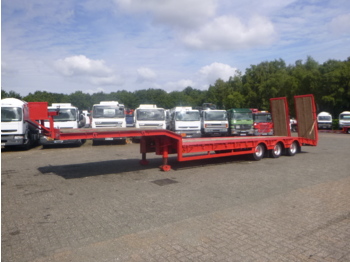 King 3-axle semi-lowbed trailer + ramps - Semi-trailer low bed