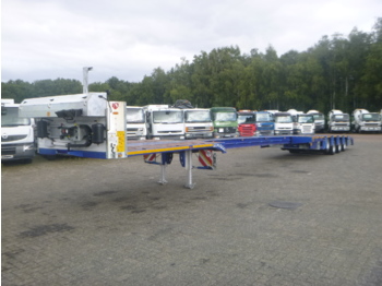 Komodo 4-axle platform trailer / extendable 20 m / 2 steering axles / NEW/UNUSED - Semi-trailer low bed