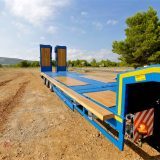 Semi-trailer low bed LIDER 2022 model new directly from manufacturer company available stock: gambar 15