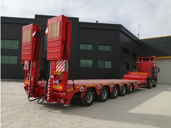 Semi-trailer low bed LIDER NEW 2022 model new by manufacturer Ready in Stocks