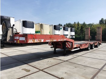 MOESLEIN STR3 radmulde,hydr rampen - Semi-trailer low bed