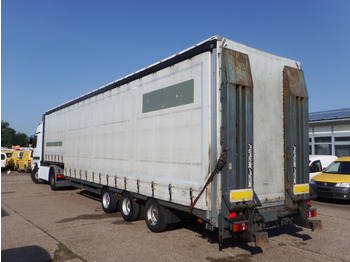 MUELLER-MITTELTAL TS 3 GG 34000 kg Edscha Manuelle Rampe - Semi-trailer low bed